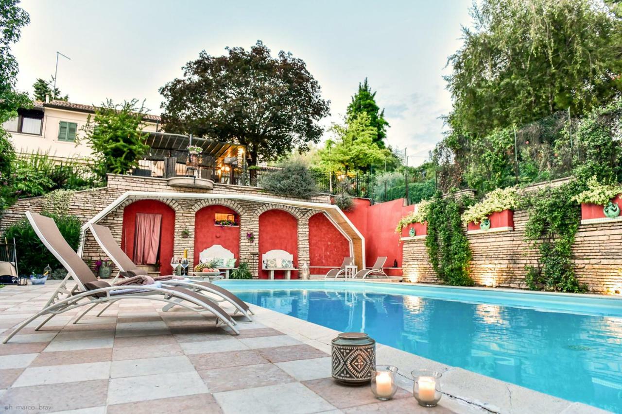 Villa Isidoro Ampio Parco ,Piscina Privata, Arte E Giochi , Fitness Verona Exteriör bild